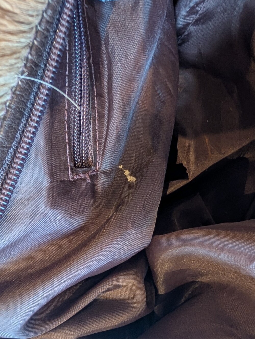 FSP Collection Cape Town Genuine Springbok Hair On Hide Leather Shoulder Bag Sat - Picture 12 of 14